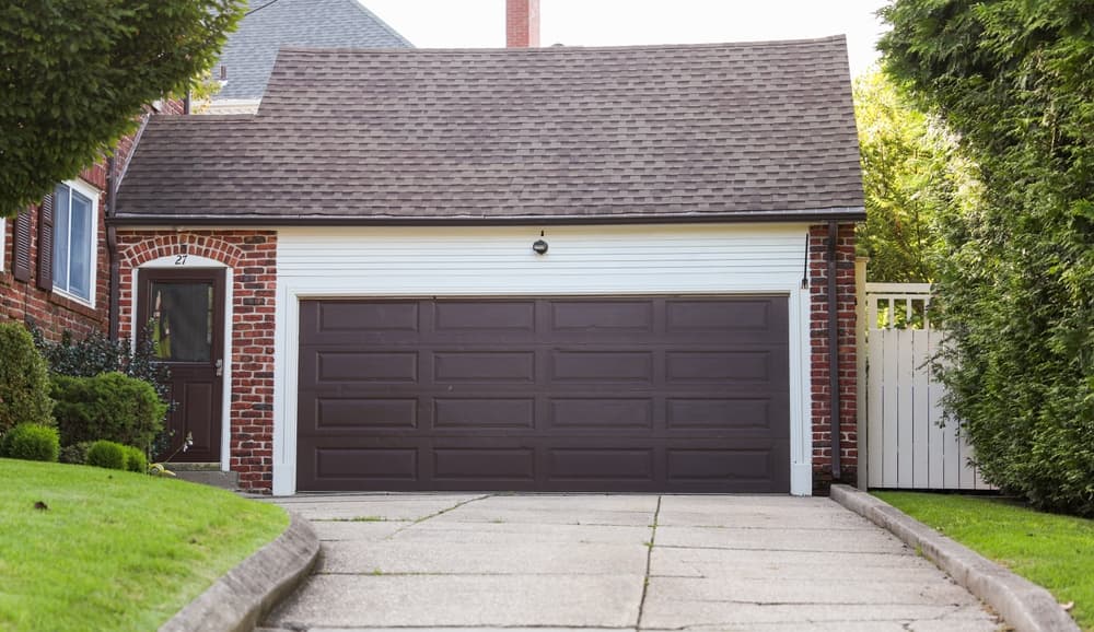 white-garage-door