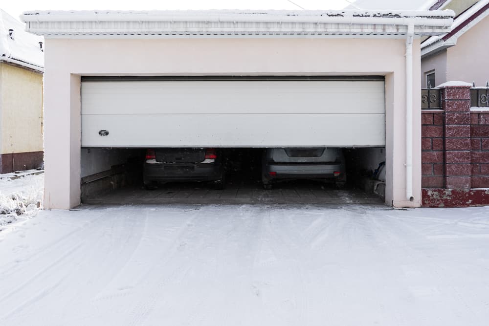 Exterior garage